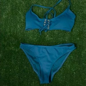 Lace up top bikini